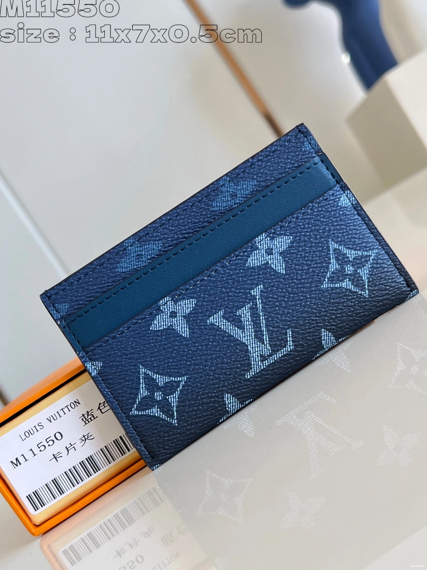 Repzbay HOLDER-11*7*0.5cm VUITTON LOUIS CARD 0824